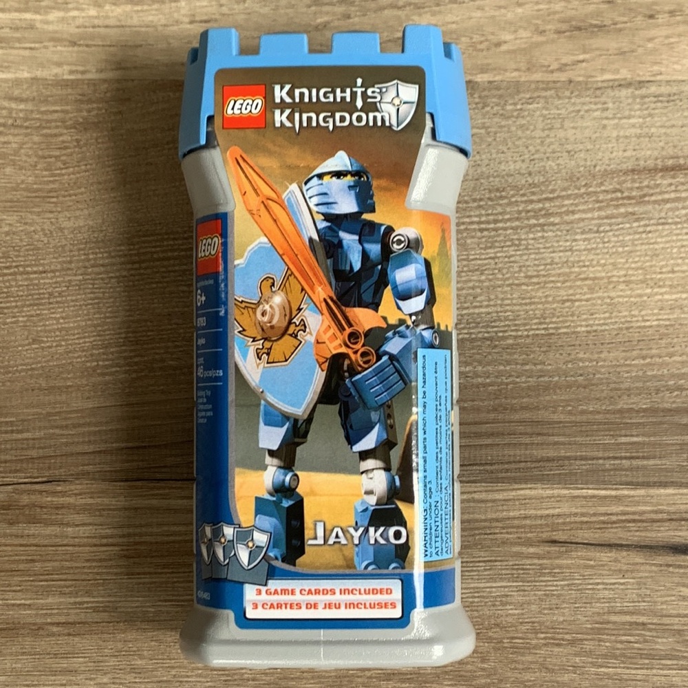 LEGO Knights Kingdom Jayko 8783 New Toy & 3 Game Cards Item 4242472 Collectible